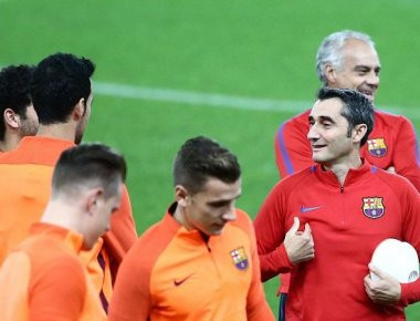 Η ενδεκάδα της Μπαρτσελόνα κόντρα στον Ολυμπιακό